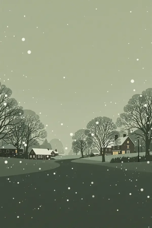 雪落无声
